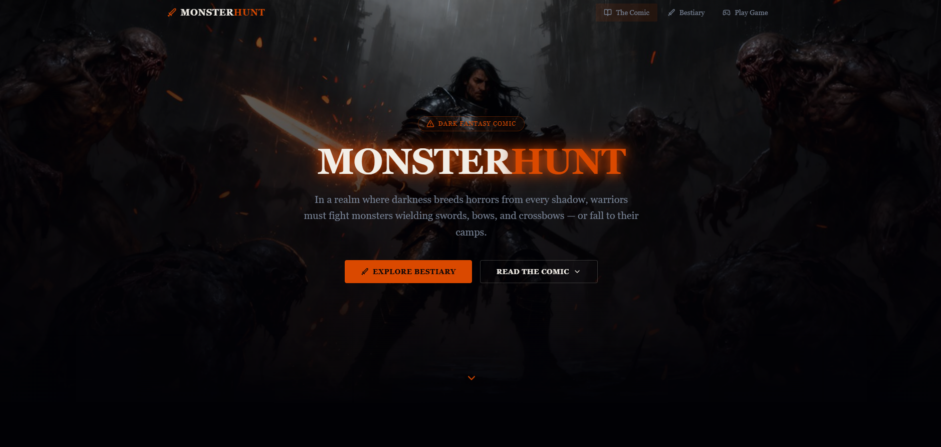 MonsterHunt — Home