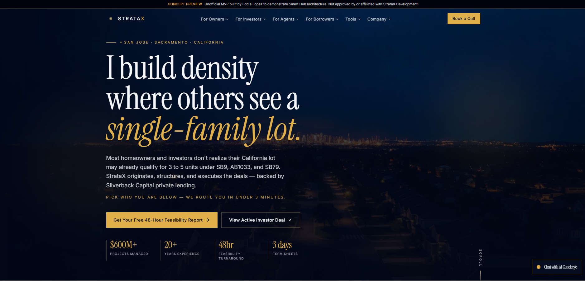 StrataX Development — Home